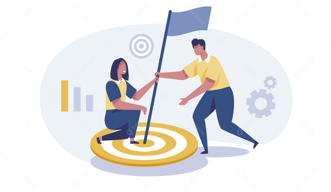 Negócios Ilustração Vetor EPS