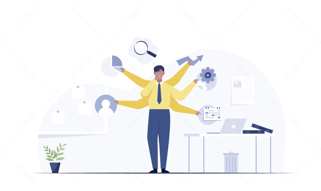 Homem de Negócios Vetor EPS