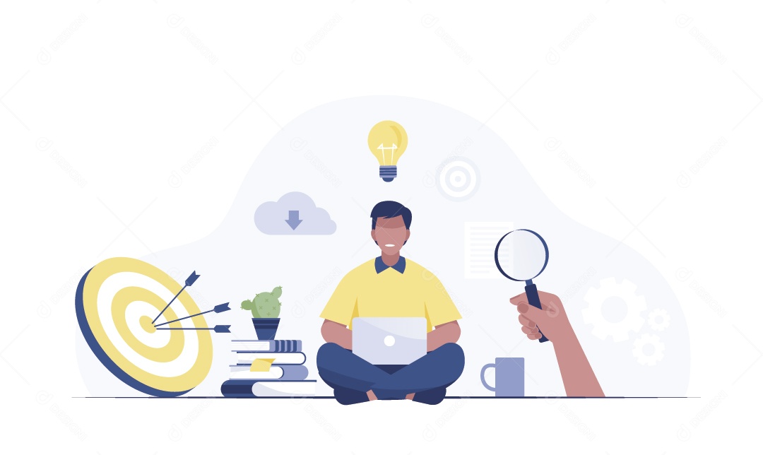 Homem de Negócios Vetor EPS