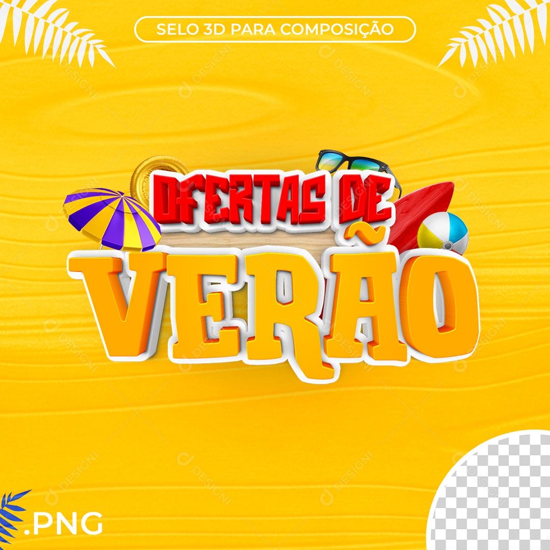 Ofertas de Verão Social Media PSD Editável