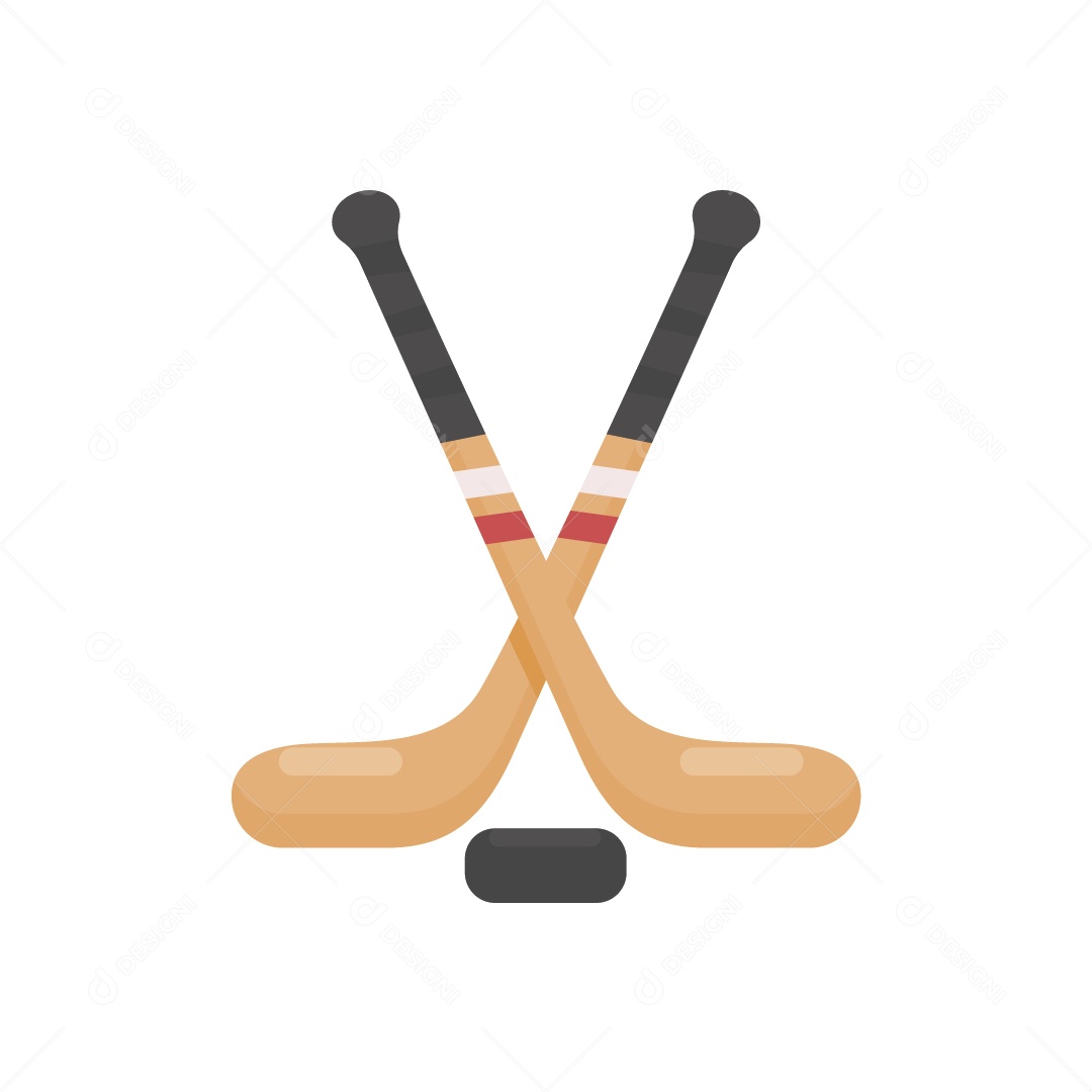 Tacos de Hóqueis Ilustração Vetor EPS