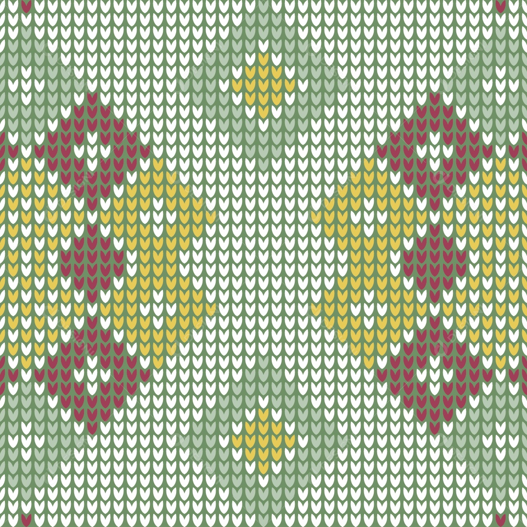 Padrões de Tricô Coloridos Ilustração Vetor EPS