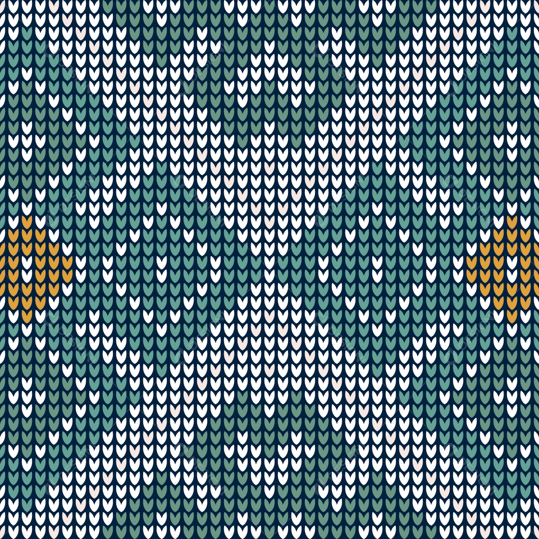 Padrões de Tricô Coloridos Ilustração Vetor EPS