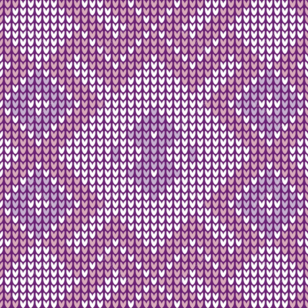 Padrões de Tricô Coloridos Ilustração Vetor EPS