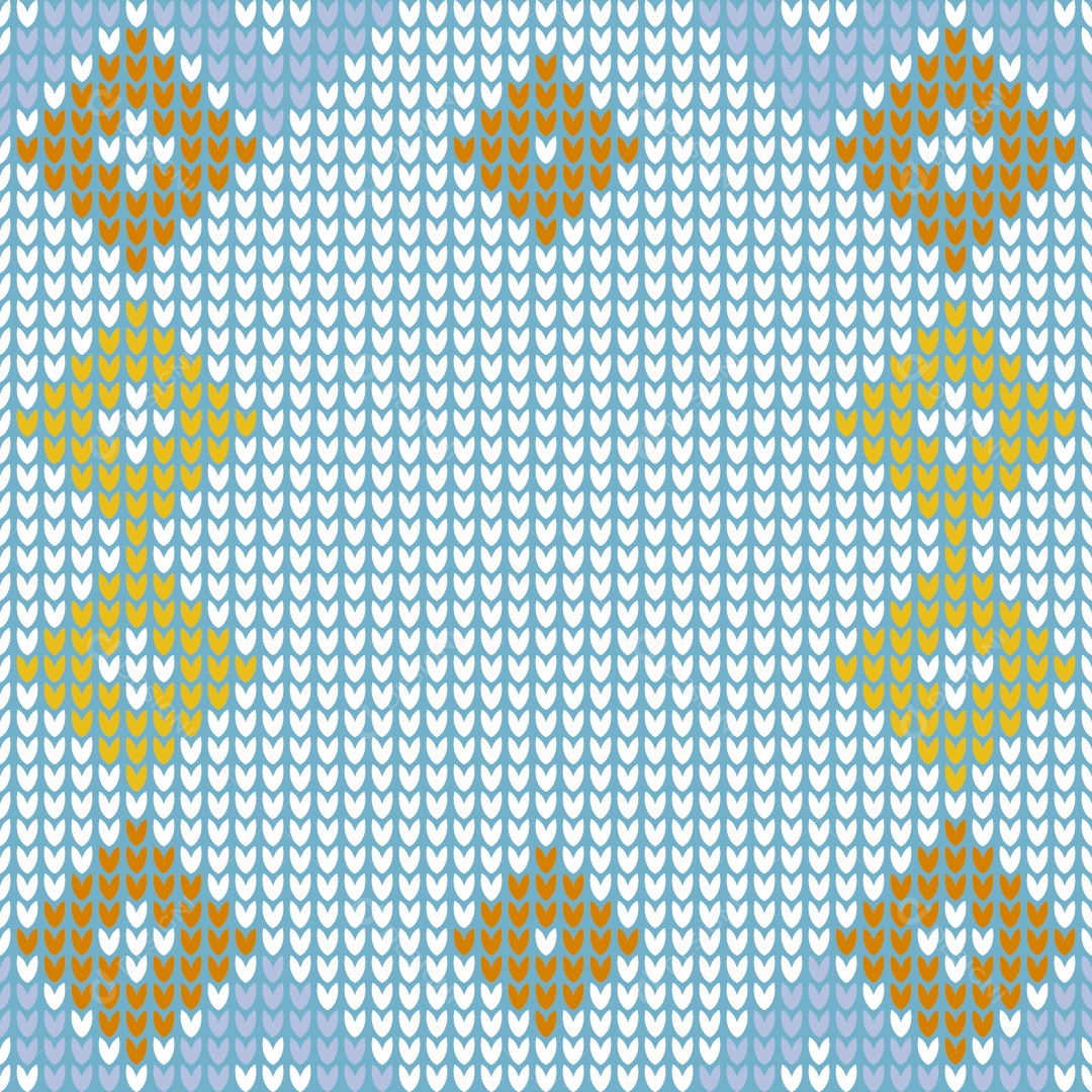 Padrões de Tricô Coloridos Ilustração Vetor EPS