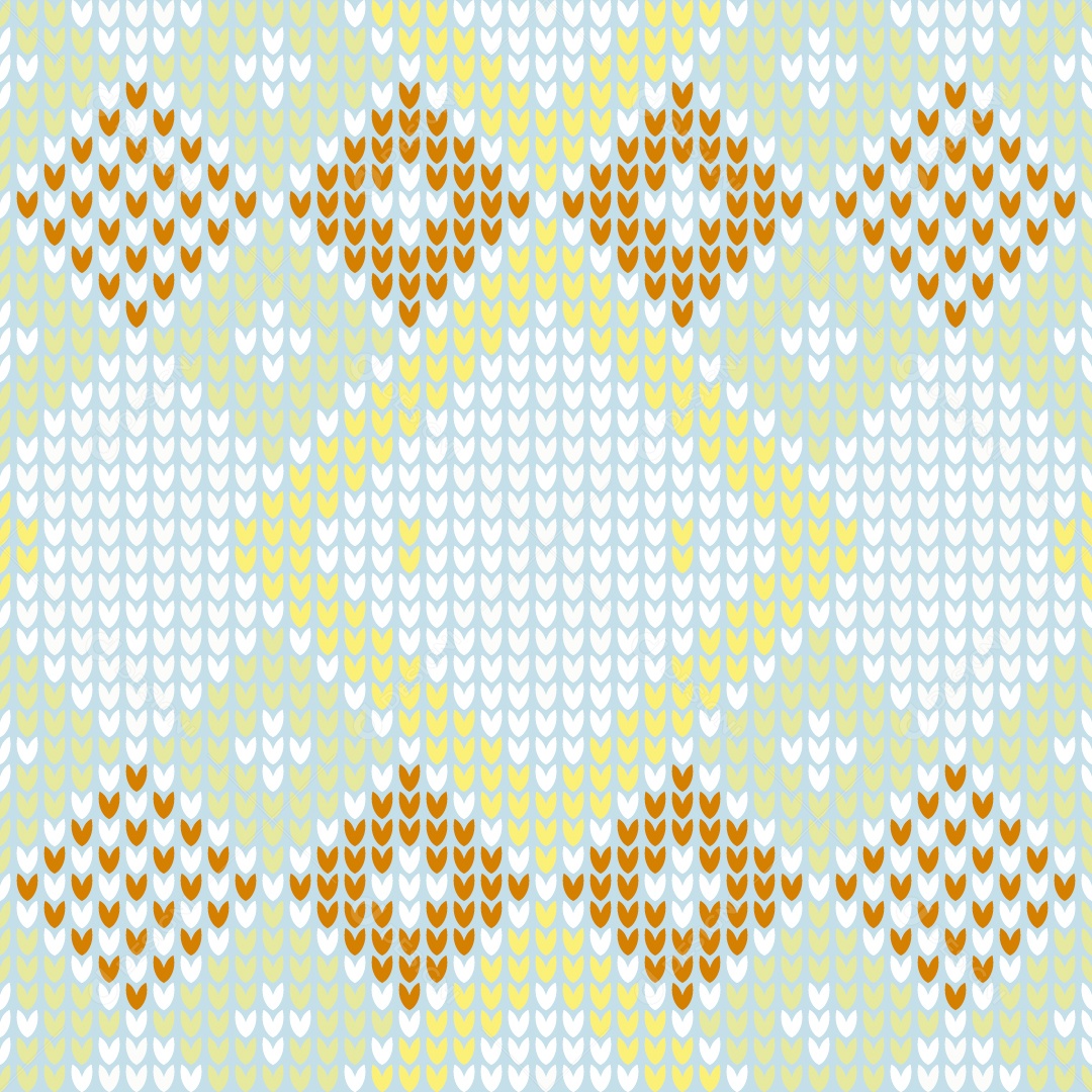 Padrões de Tricô Coloridos Ilustração Vetor EPS