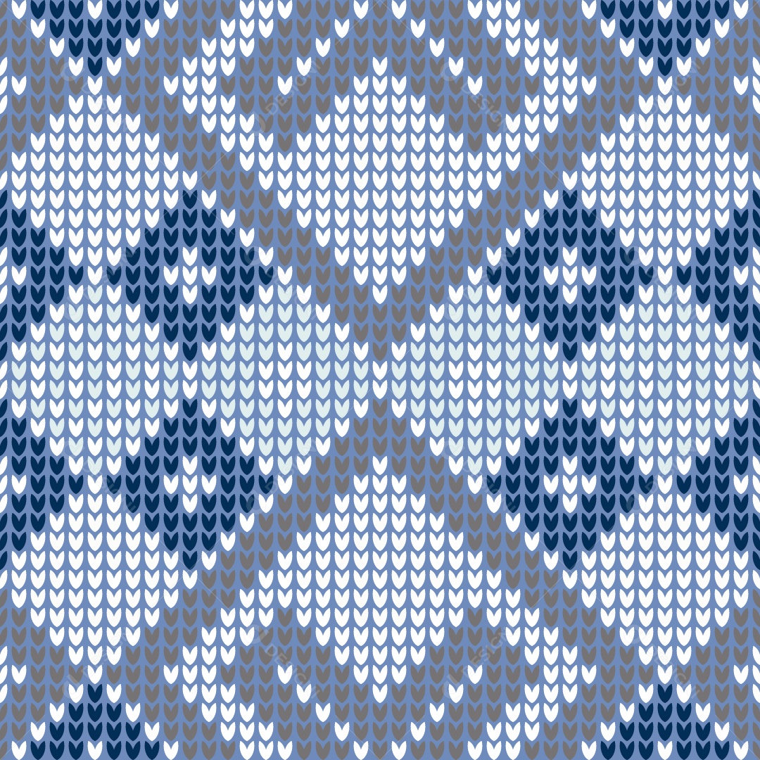 Padrões de Tricô Coloridos Ilustração Vetor EPS