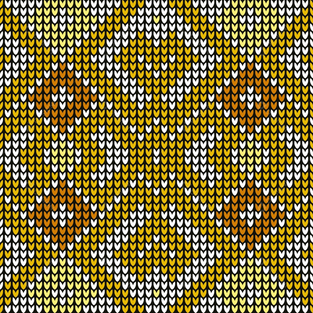 Padrões de Tricô Coloridos Ilustração Vetor EPS