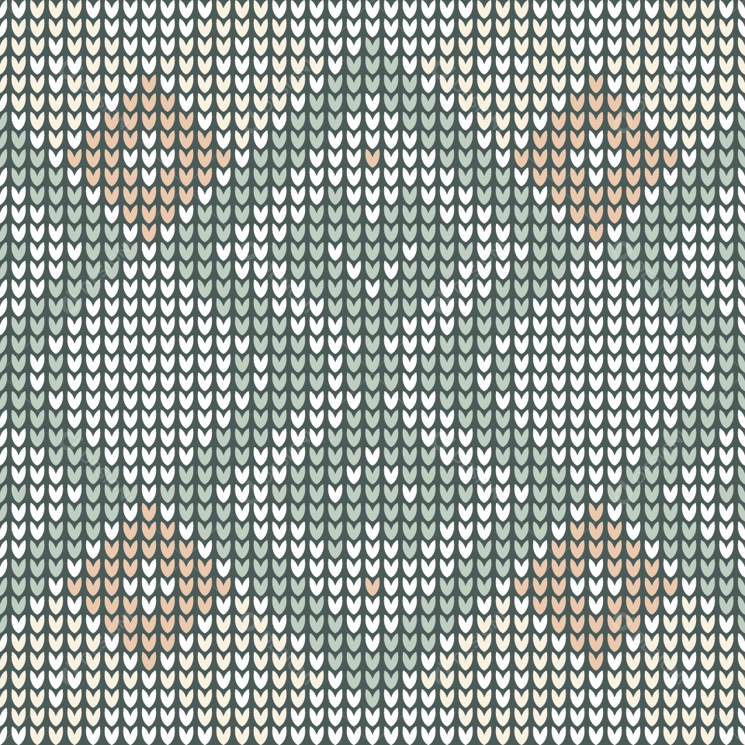 Padrões de Tricô Coloridos Ilustração Vetor EPS