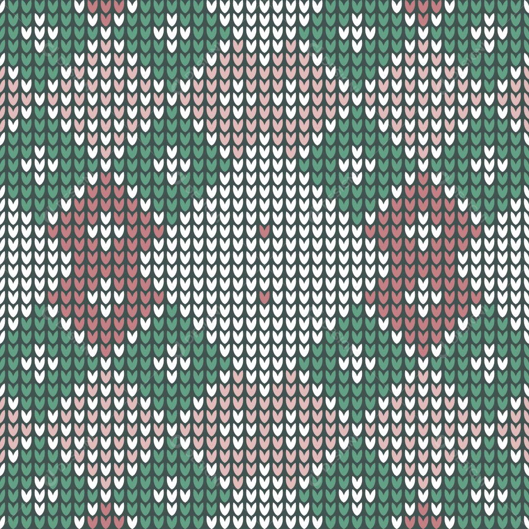 Padrões de Tricô Coloridos Ilustração Vetor EPS