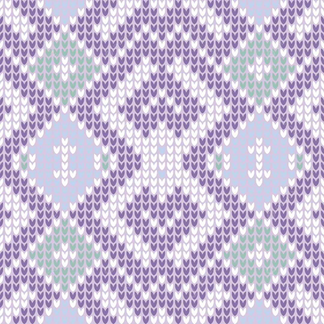 Ilustração de Padrões de Tricô Coloridos Vetor EPS