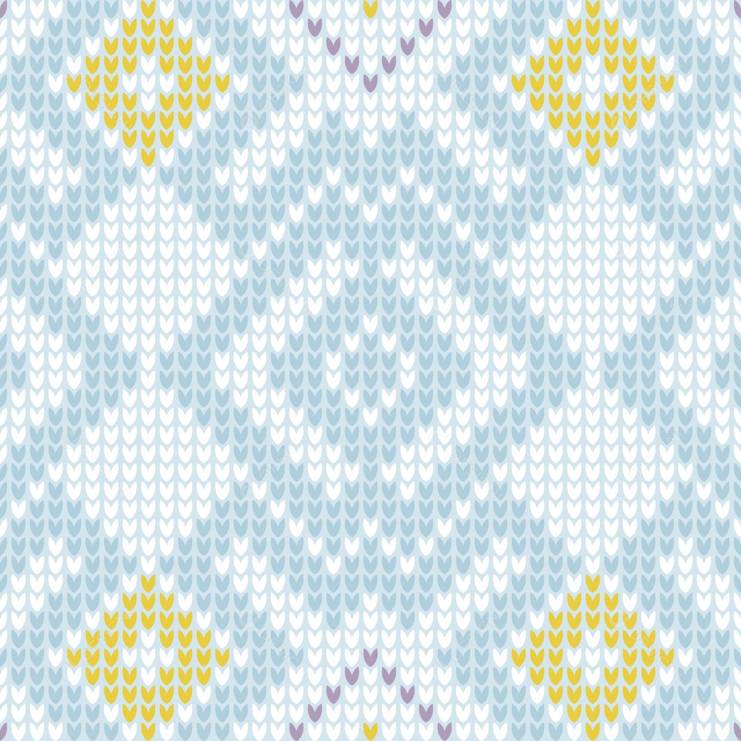 Ilustração de Padrões de Tricô Coloridos Vetor EPS