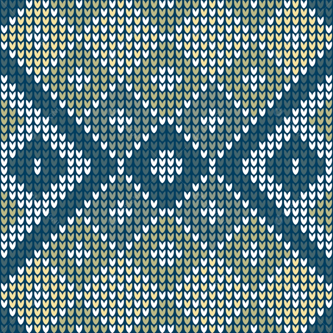 Ilustração de Padrões de Tricô Coloridos Vetor EPS