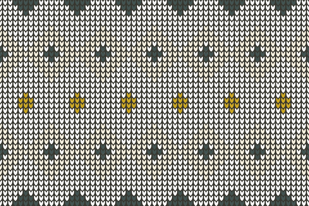 Ilustração de Padrões de Tricô Coloridos Vetor EPS