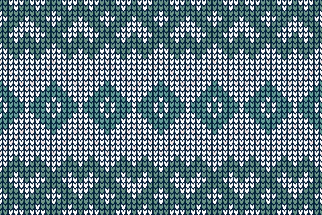 Ilustração de Padrões de Tricô Coloridos Vetor EPS