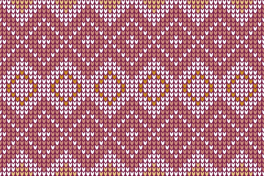 Ilustração de Padrões de Tricô Coloridos Vetor EPS