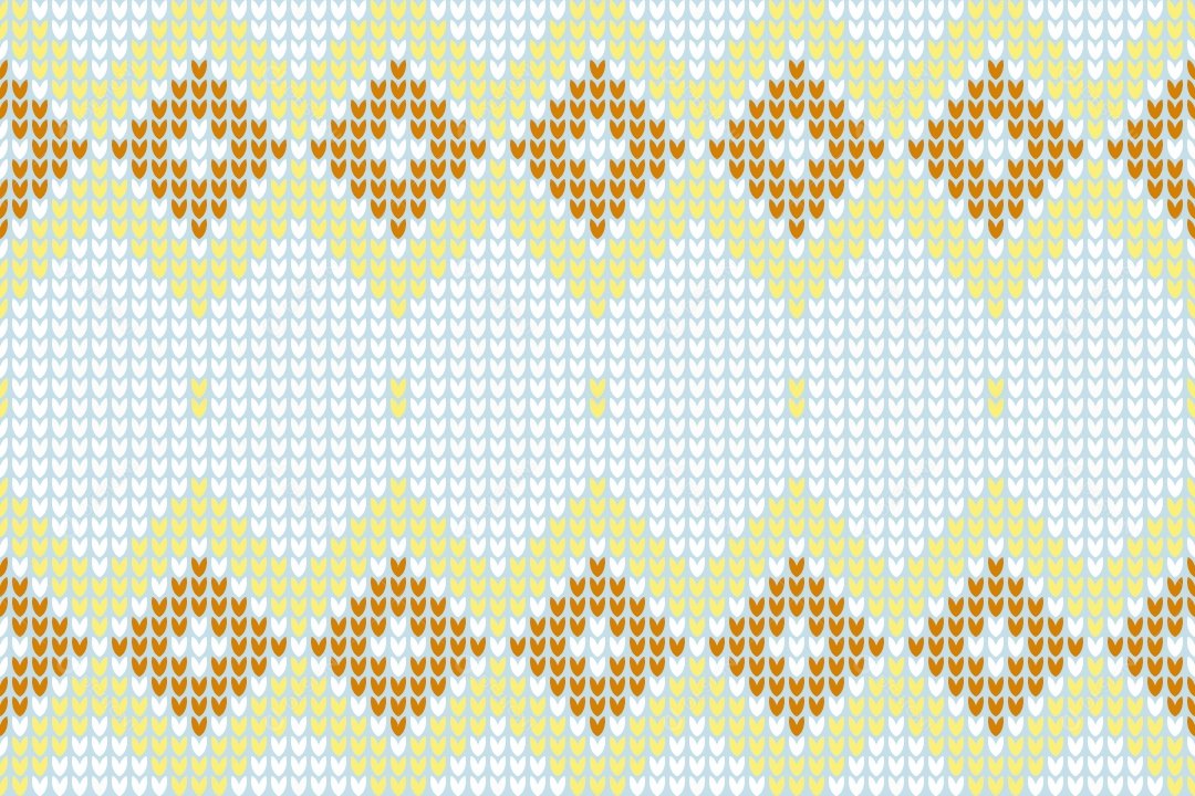 Ilustração de Padrões de Tricô Coloridos Vetor EPS