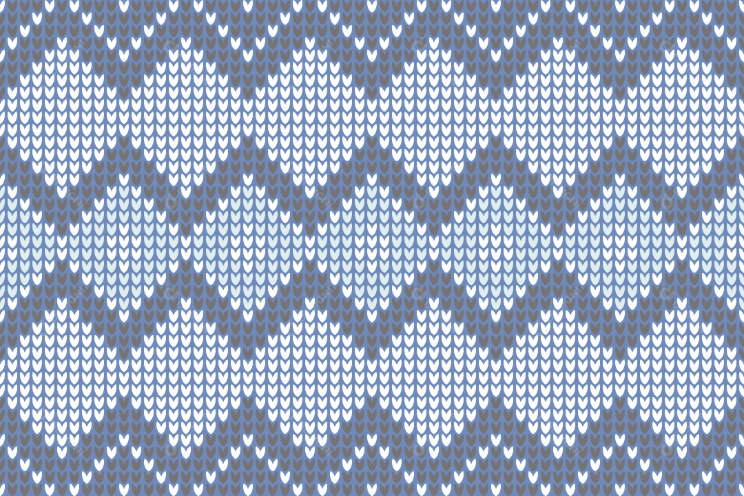 Ilustração de Padrões de Tricô Coloridos Vetor EPS