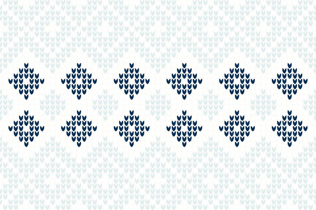 Ilustração de Padrões de Tricô Coloridos Vetor EPS