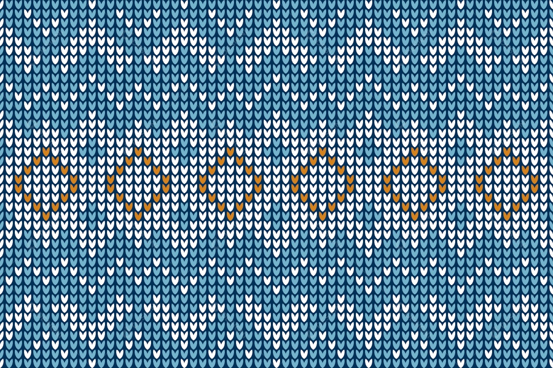 Ilustração de Padrões de Tricô Coloridos Vetor EPS