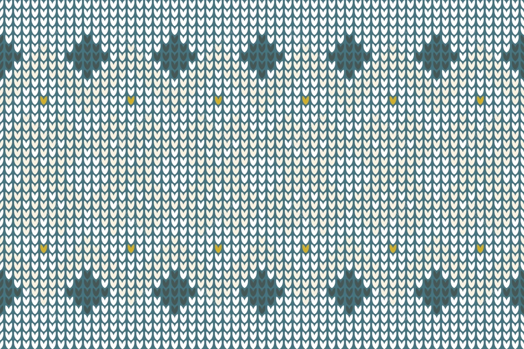 Ilustração de Padrões de Tricô Coloridos Vetor EPS