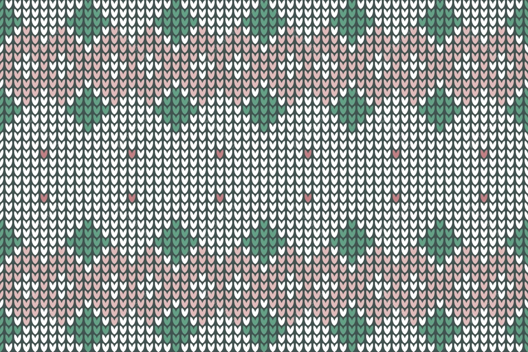 Ilustração de Padrões de Tricô Coloridos Vetor EPS