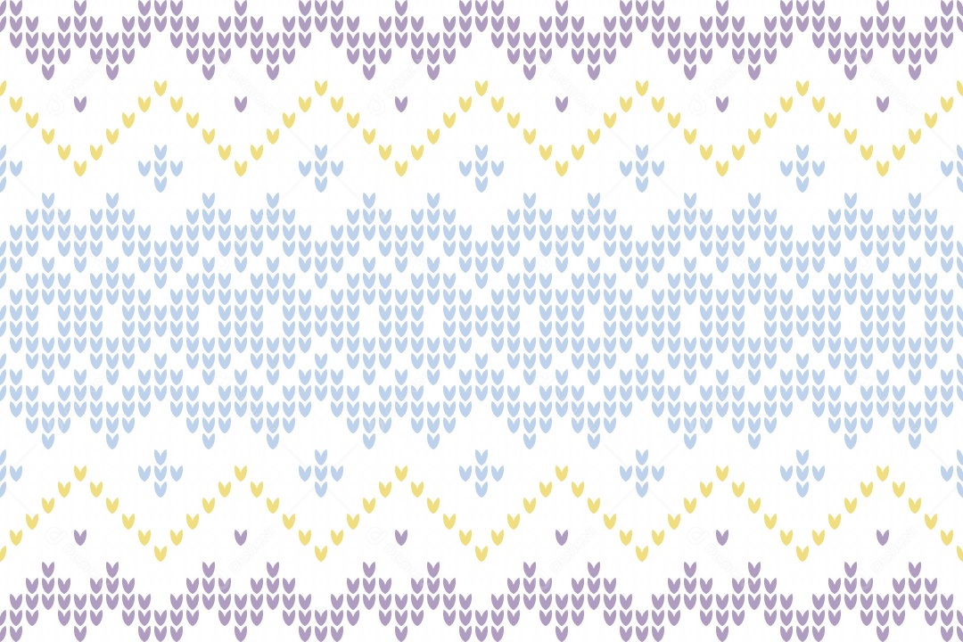 Ilustração de Padrões de Tricô Coloridos Vetor EPS