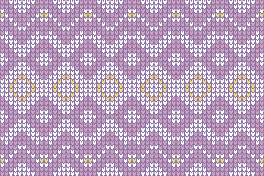 Padrões de Tricô Coloridos Ilustração Vetor EPS