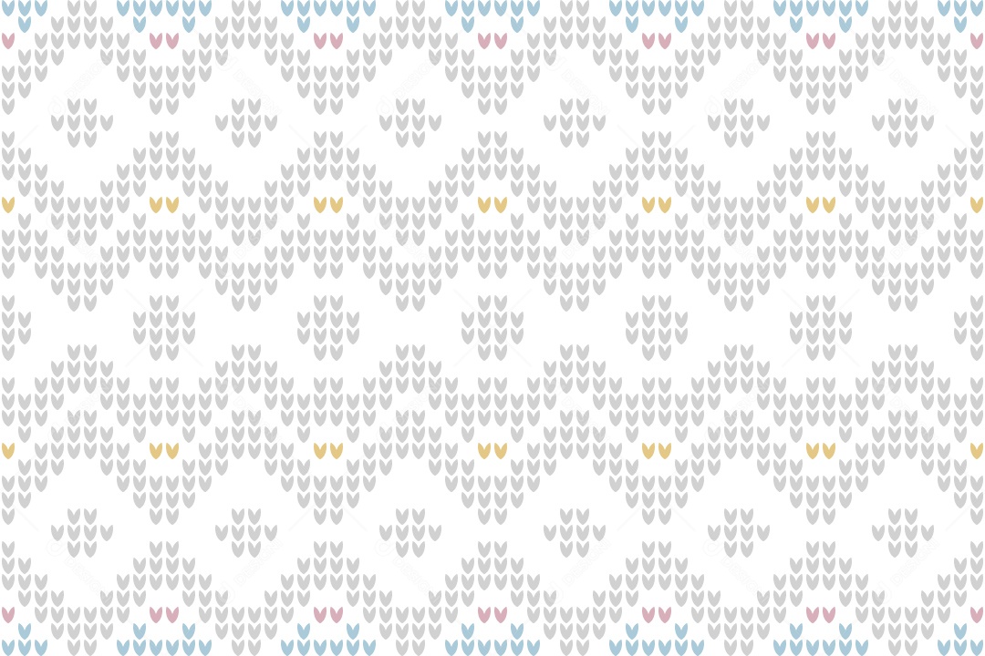 Padrões de Tricô Coloridos Ilustração Vetor EPS