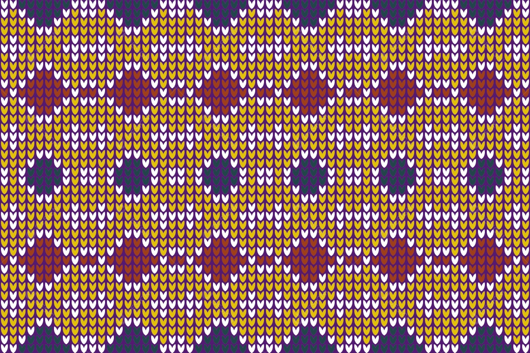 Padrões de Tricô Coloridos Ilustração Vetor EPS