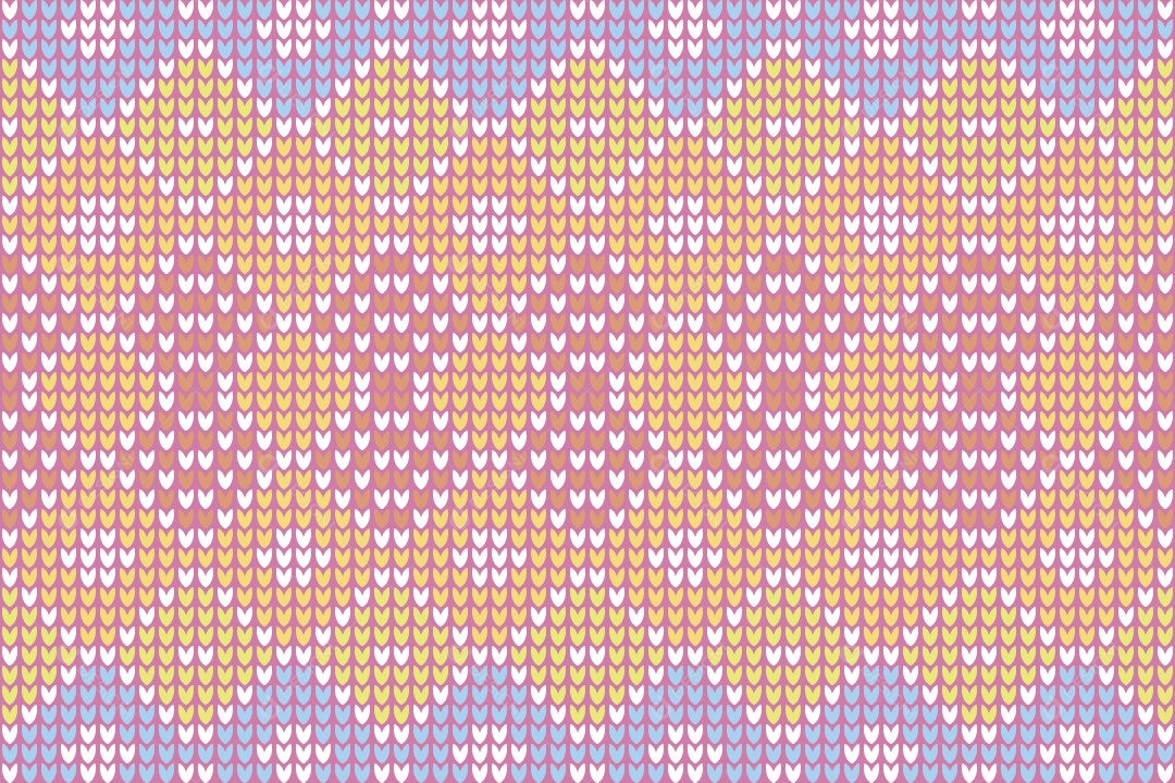 Padrões de Tricô Coloridos Ilustração Vetor EPS