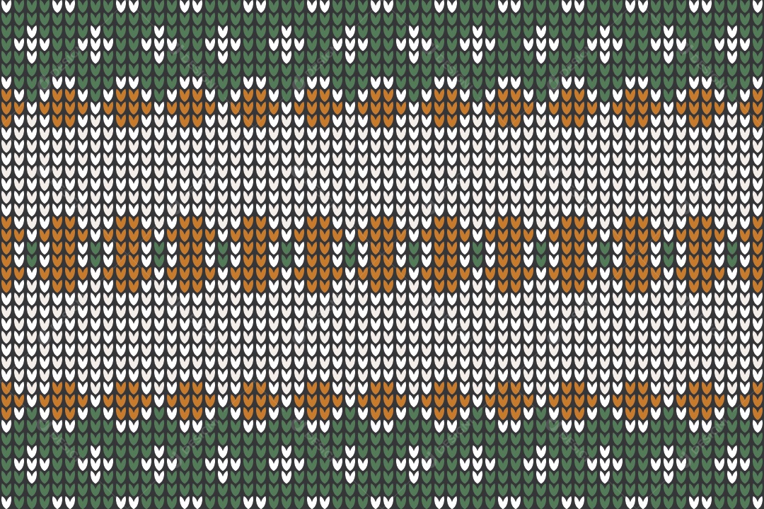 Padrões de Tricô Coloridos Ilustração Vetor EPS