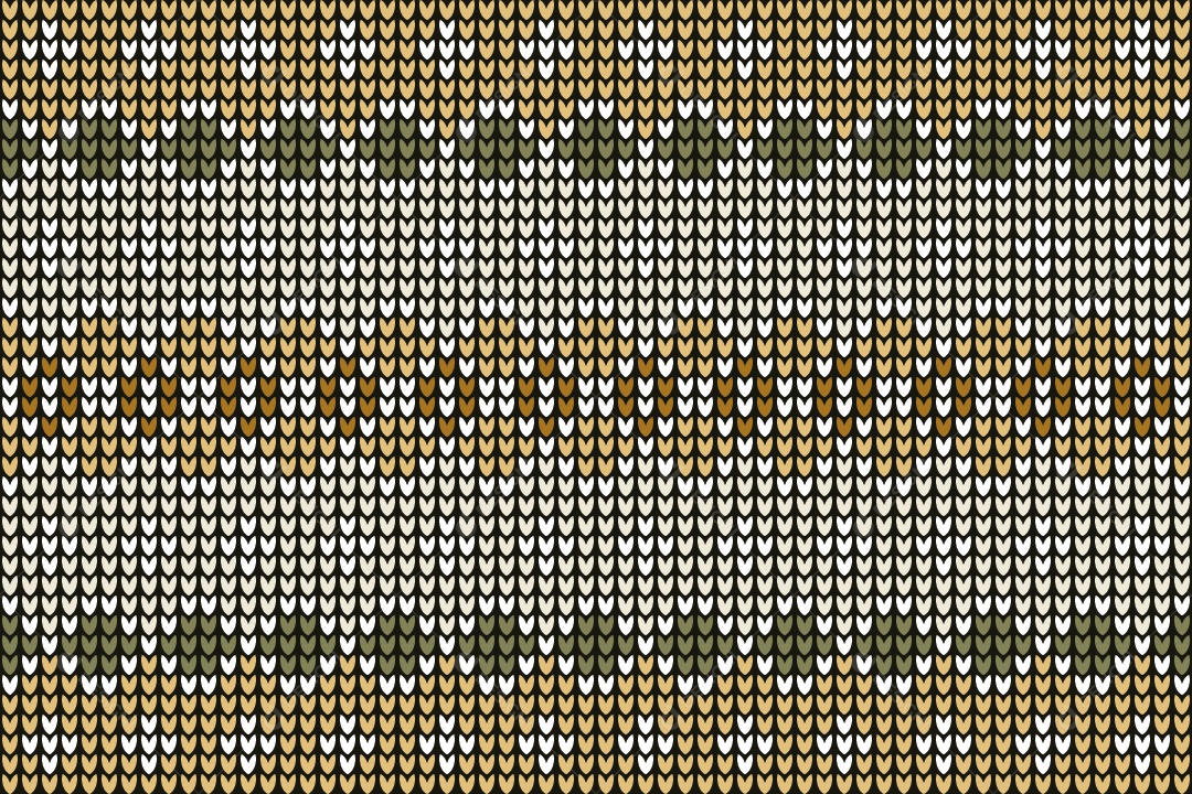 Padrões de Tricô Coloridos Ilustração Vetor EPS