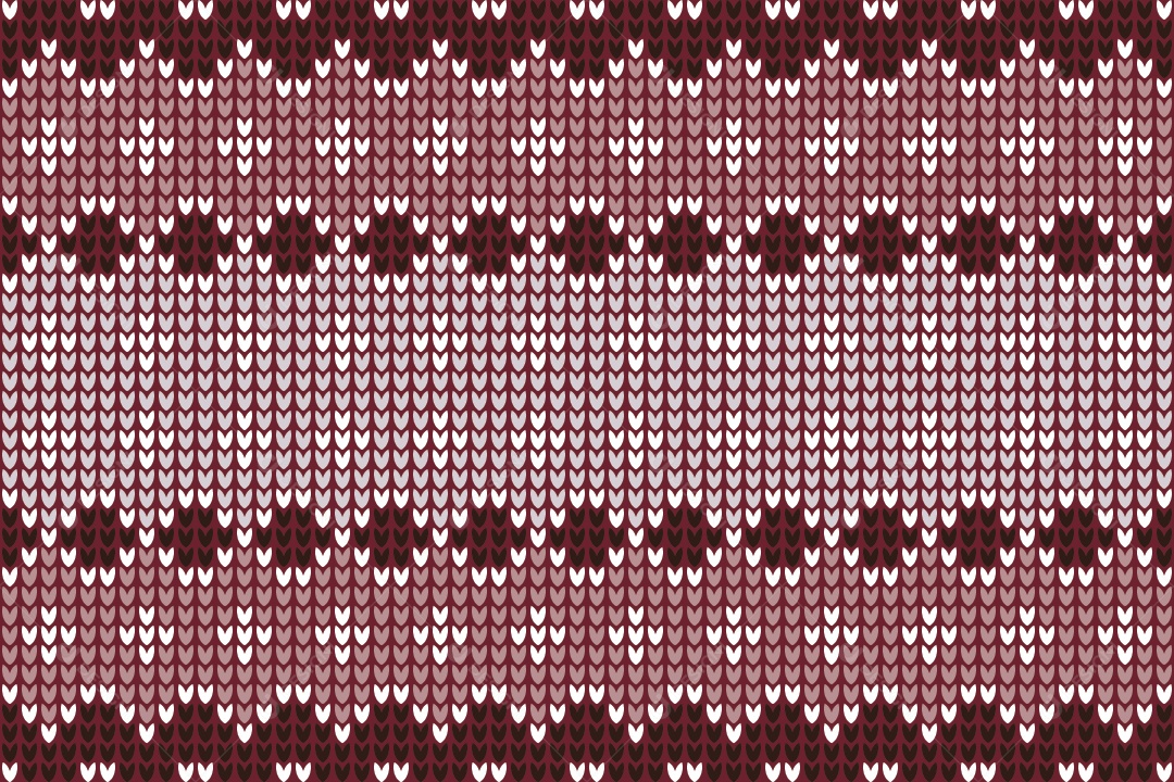 Padrões de Tricô Coloridos Ilustração Vetor EPS