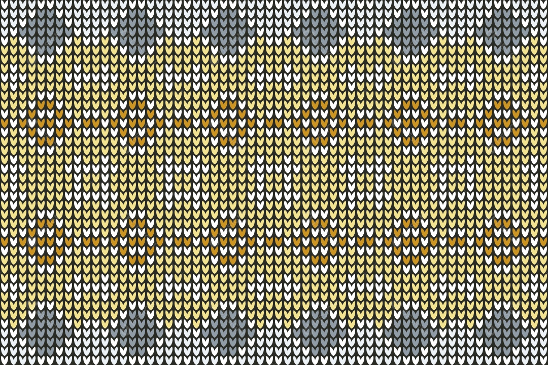 Padrões de Tricô Coloridos Ilustração Vetor EPS