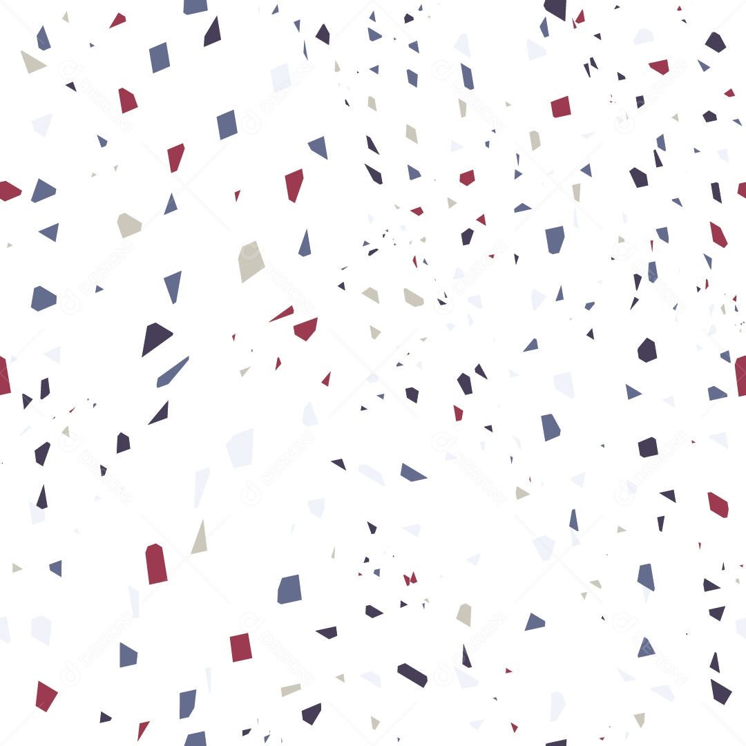 Padrão de Telha de Terrazzo Revestimento de Textura Colorida Ilustração Vetor EPS