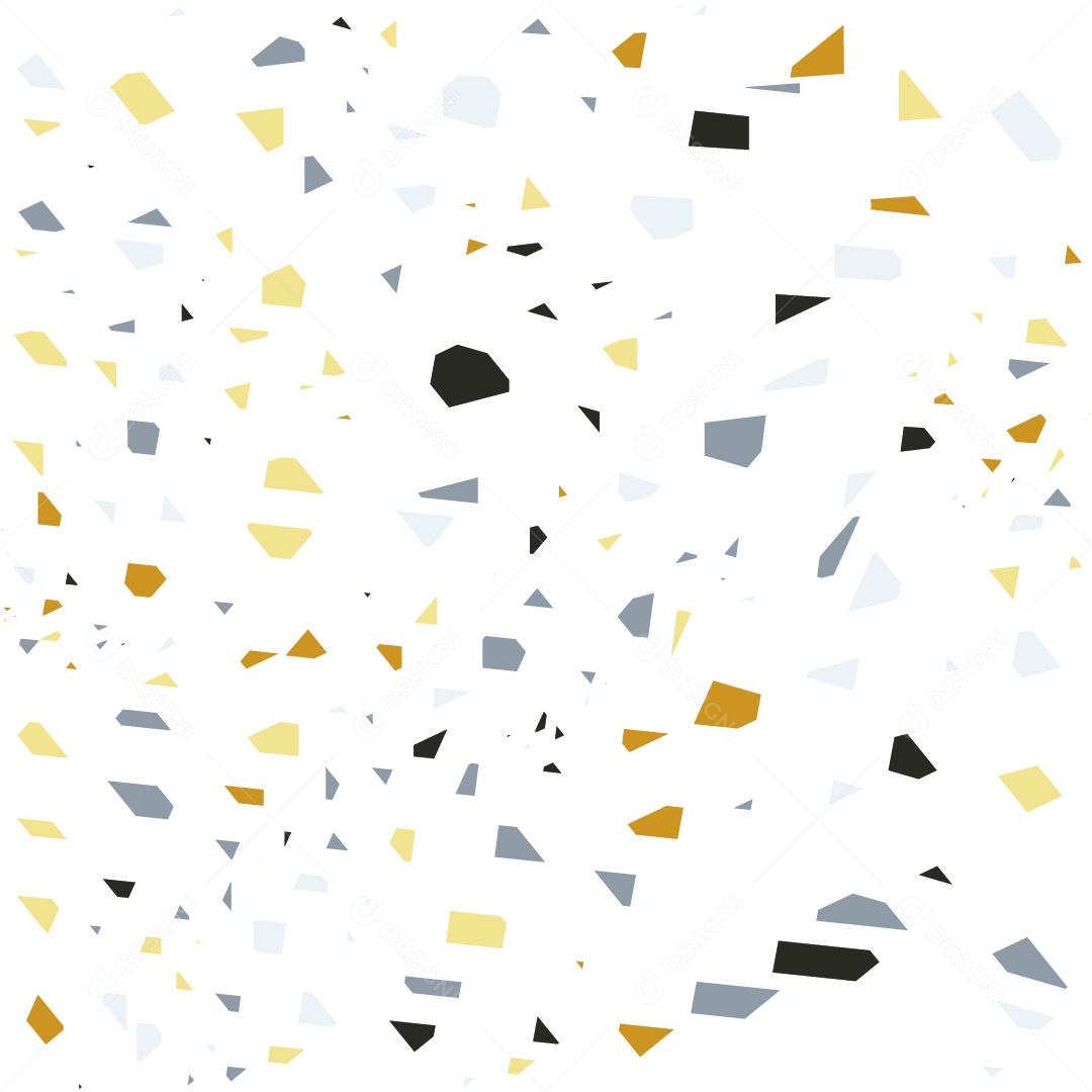 Padrão de Telha de Terrazzo Revestimento de Textura Colorida Ilustração Vetor EPS