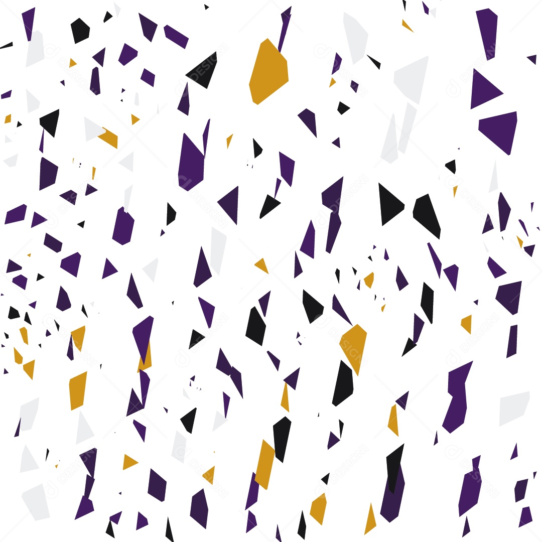 Padrão de Telha de Terrazzo Revestimento de Textura Colorida Ilustração Vetor EPS