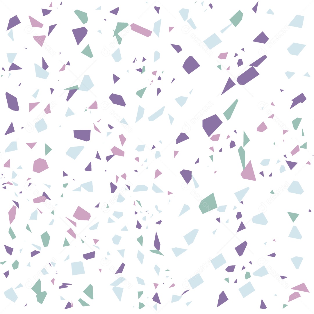 Padrão de Telha de Terrazzo Revestimento de Textura Ilustração Vetor EPS