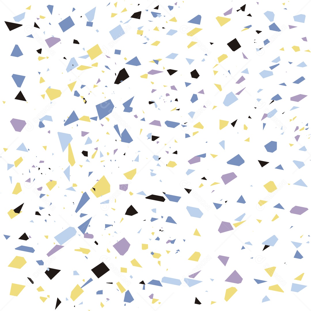 Padrão de Telha de Terrazzo Revestimento de Textura Ilustração Vetor EPS