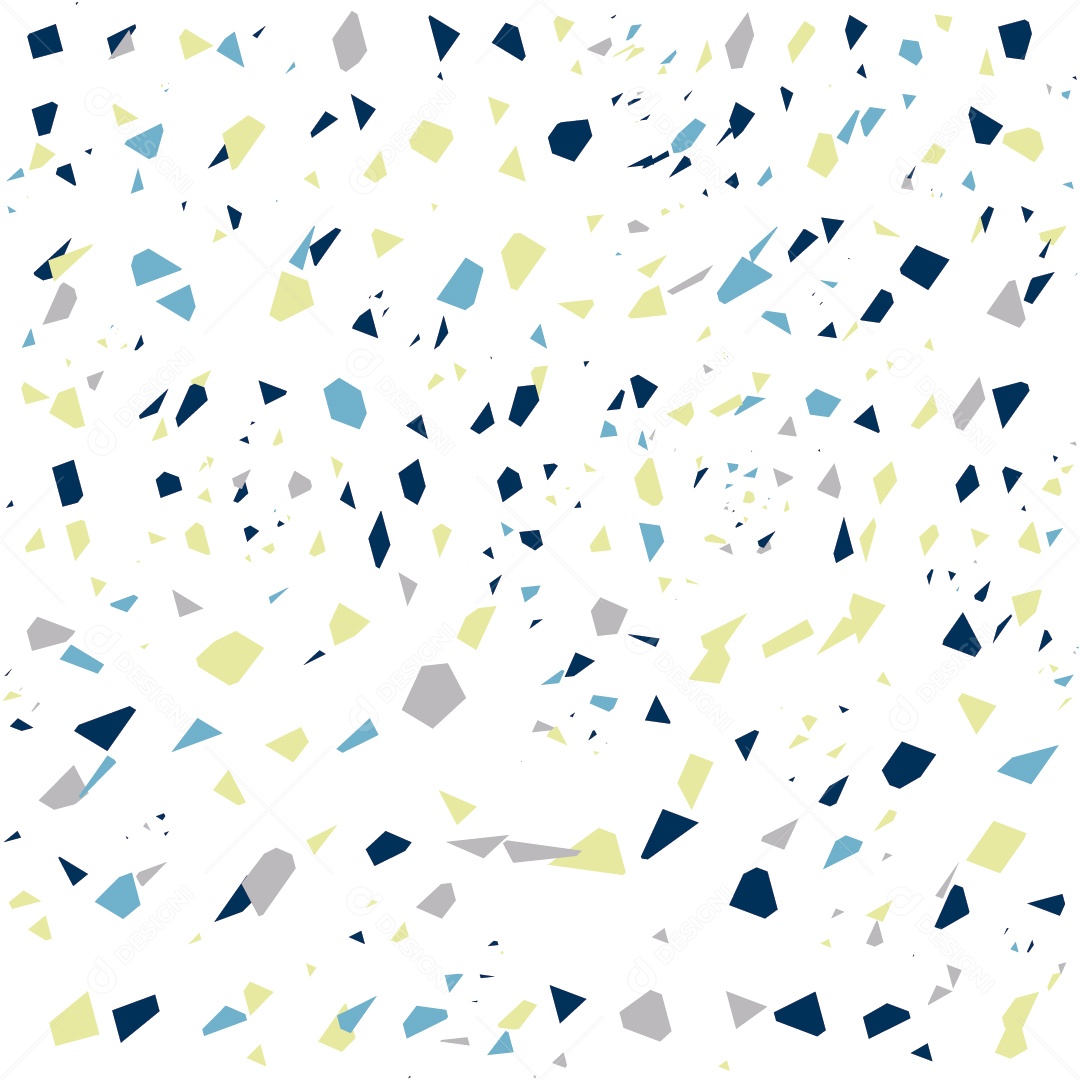 Padrão de Telha de Terrazzo Revestimento de Textura Ilustração Vetor EPS