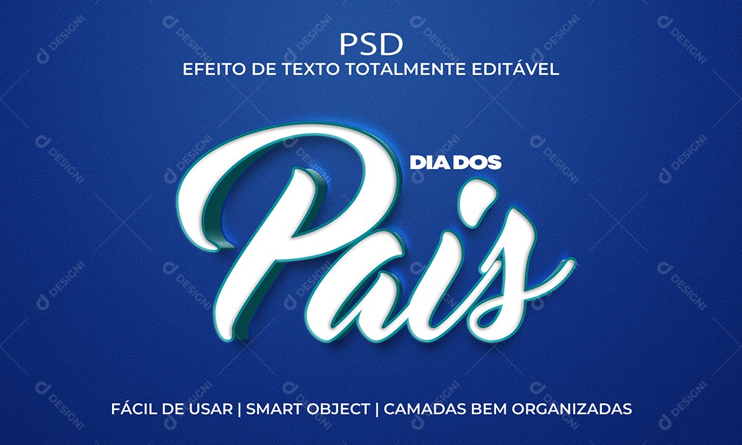 Dia dos Pais Social Media PSD Editável