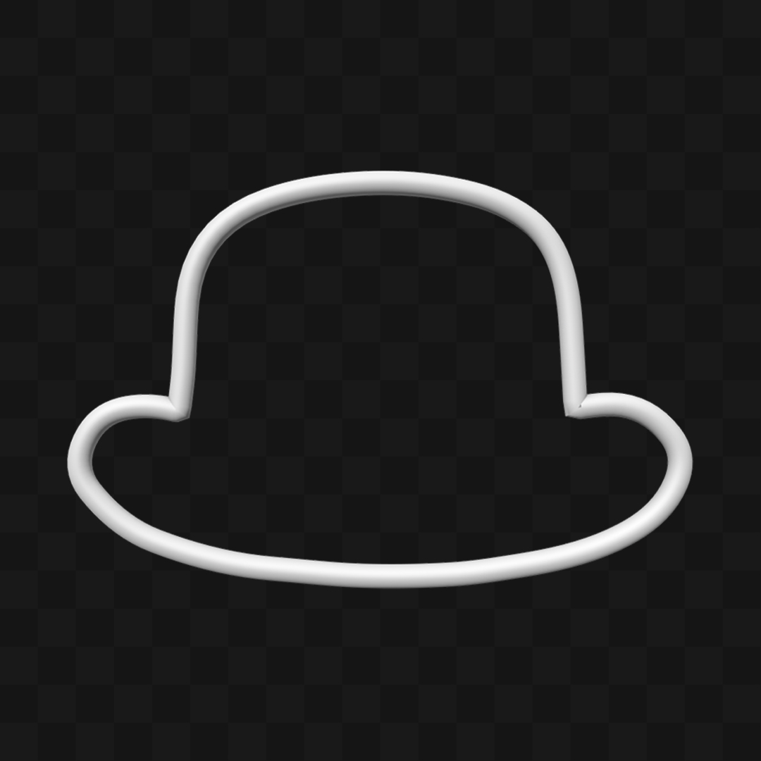 Chapéu Neon - Modelo 3D