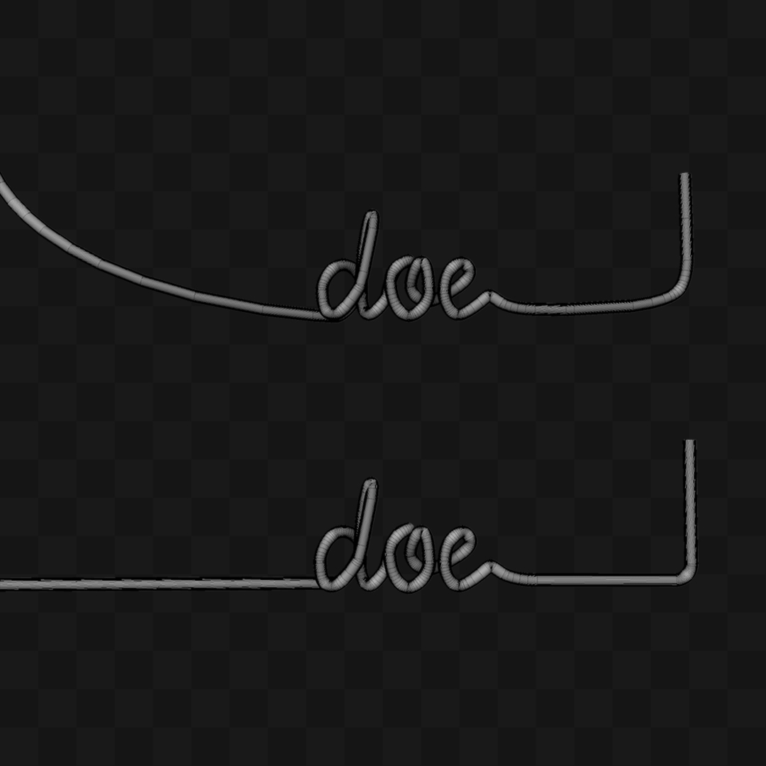 Fio Doe - Modelo 3D