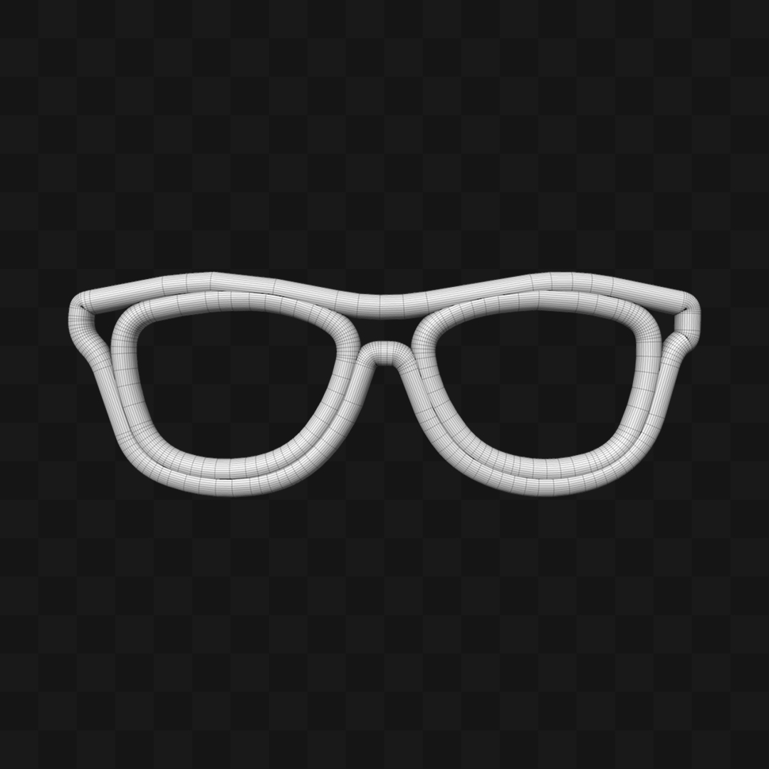 Óculos Neon - Modelo 3D