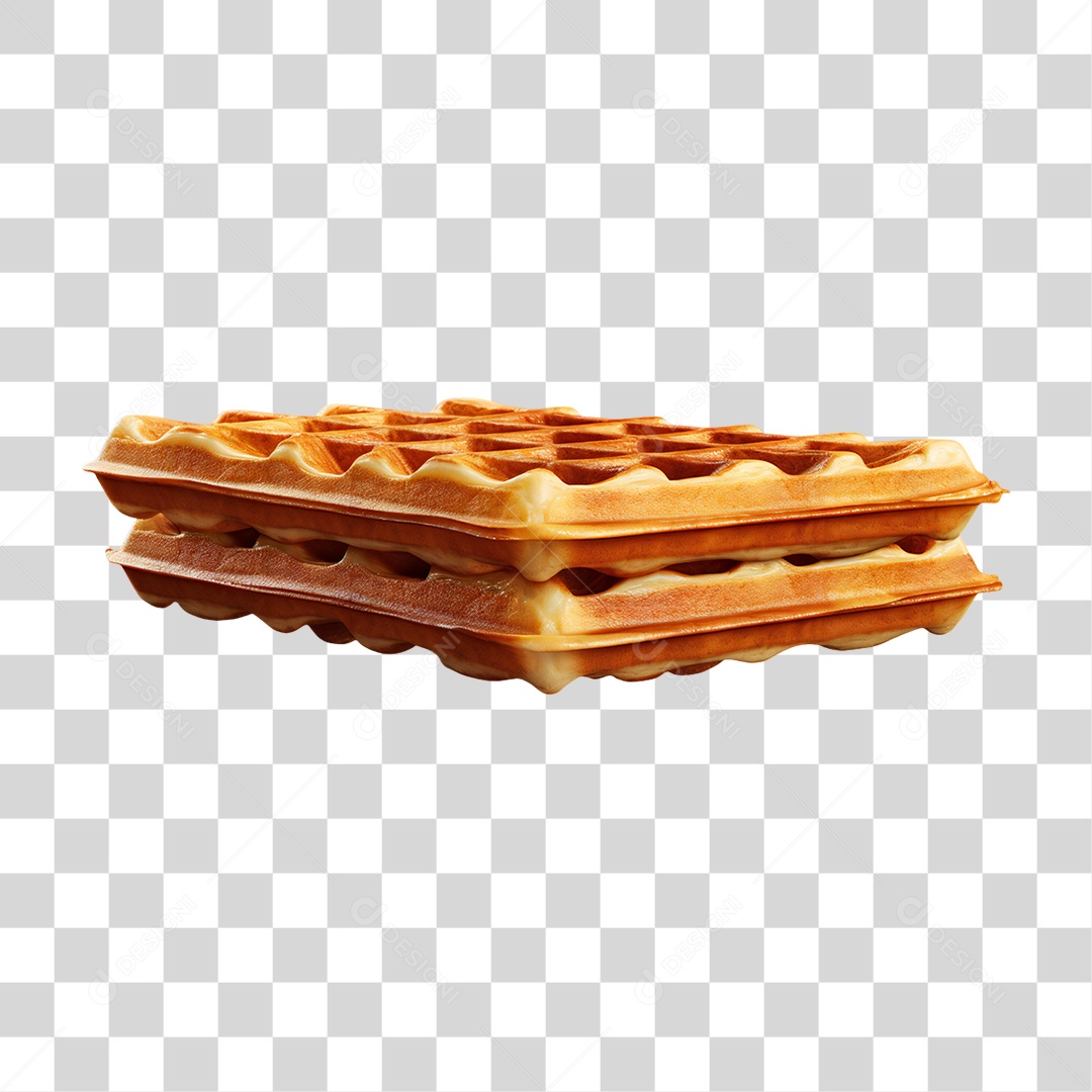 Transparent PNG Waffles With Syrup