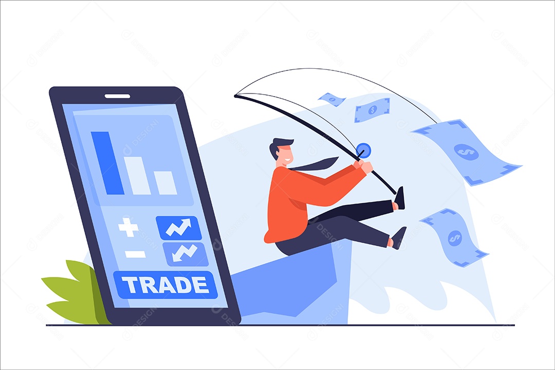 Empresário Investidor Vetor EPS