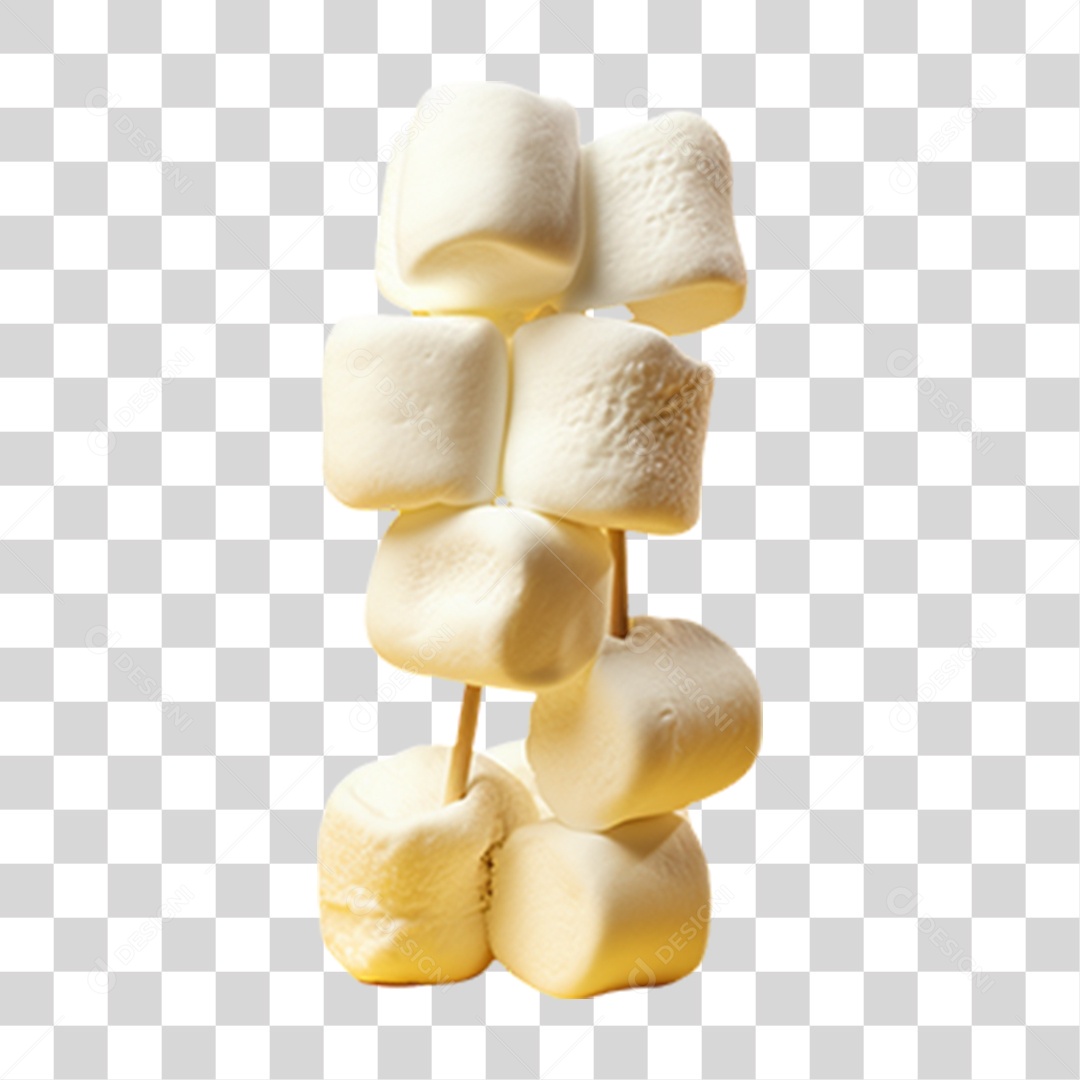 Espetinho de Queijo PNG Transparente