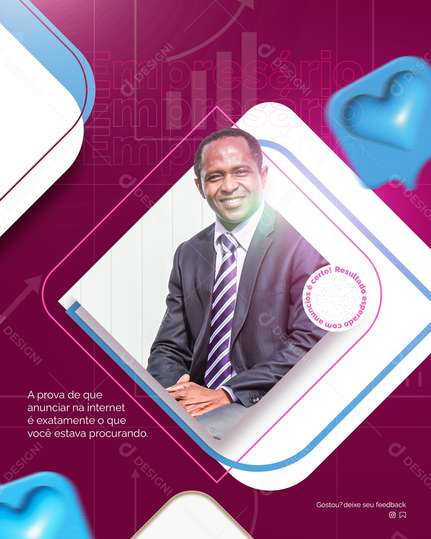 Empresa Social Media PSD Editável