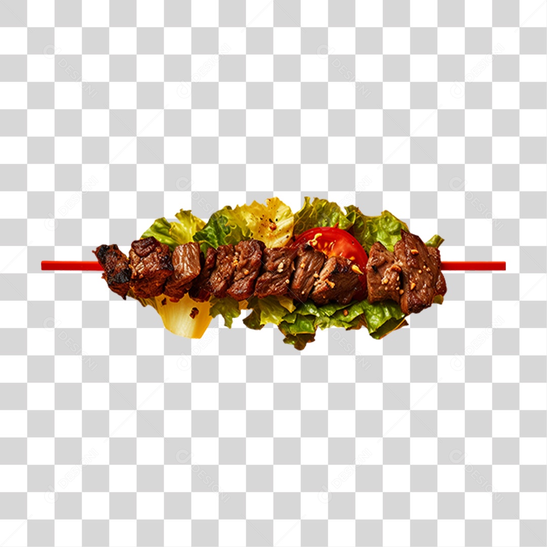Espetinho Porções PNG Transparente